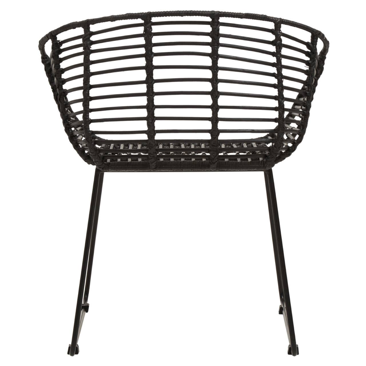 Modern Rattan Armchair