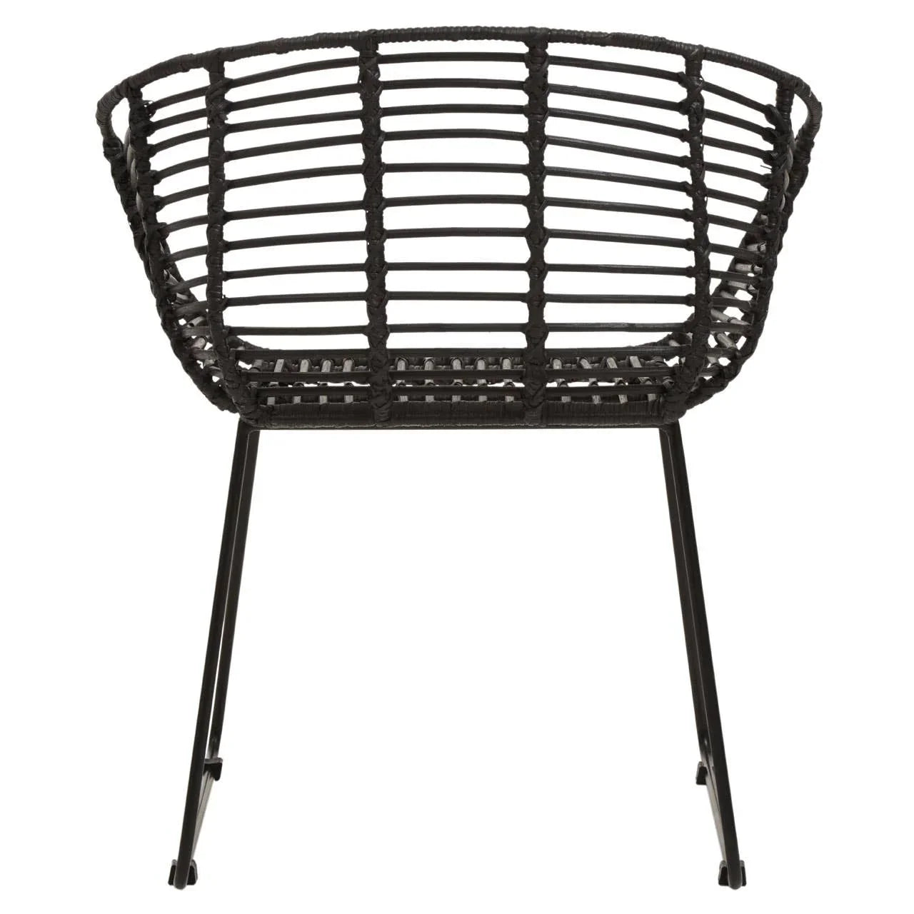 Modern Rattan Armchair