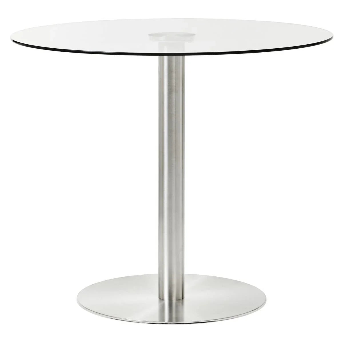 Silver Glass Dining Table
