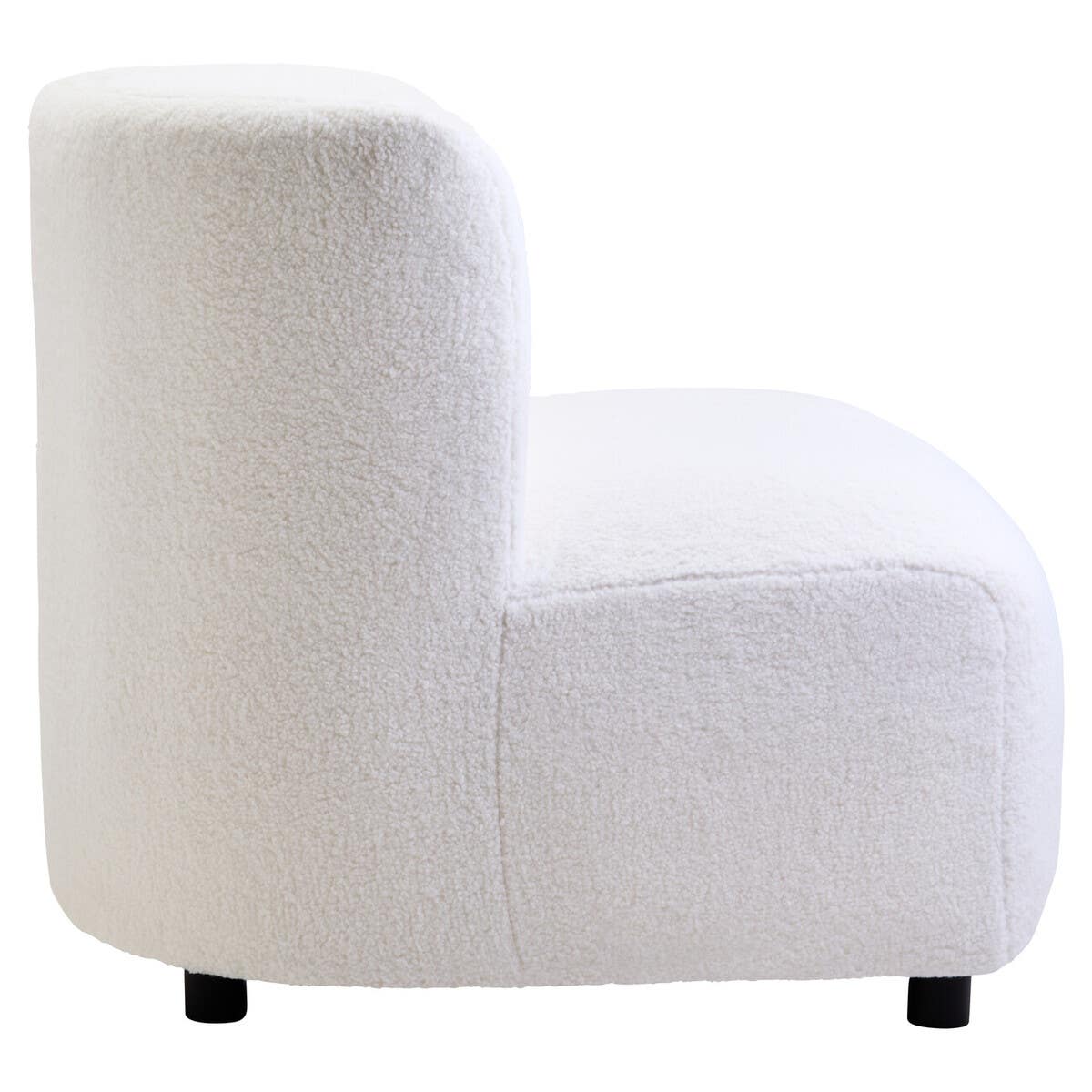 Cozy Ivory Lounge Chair