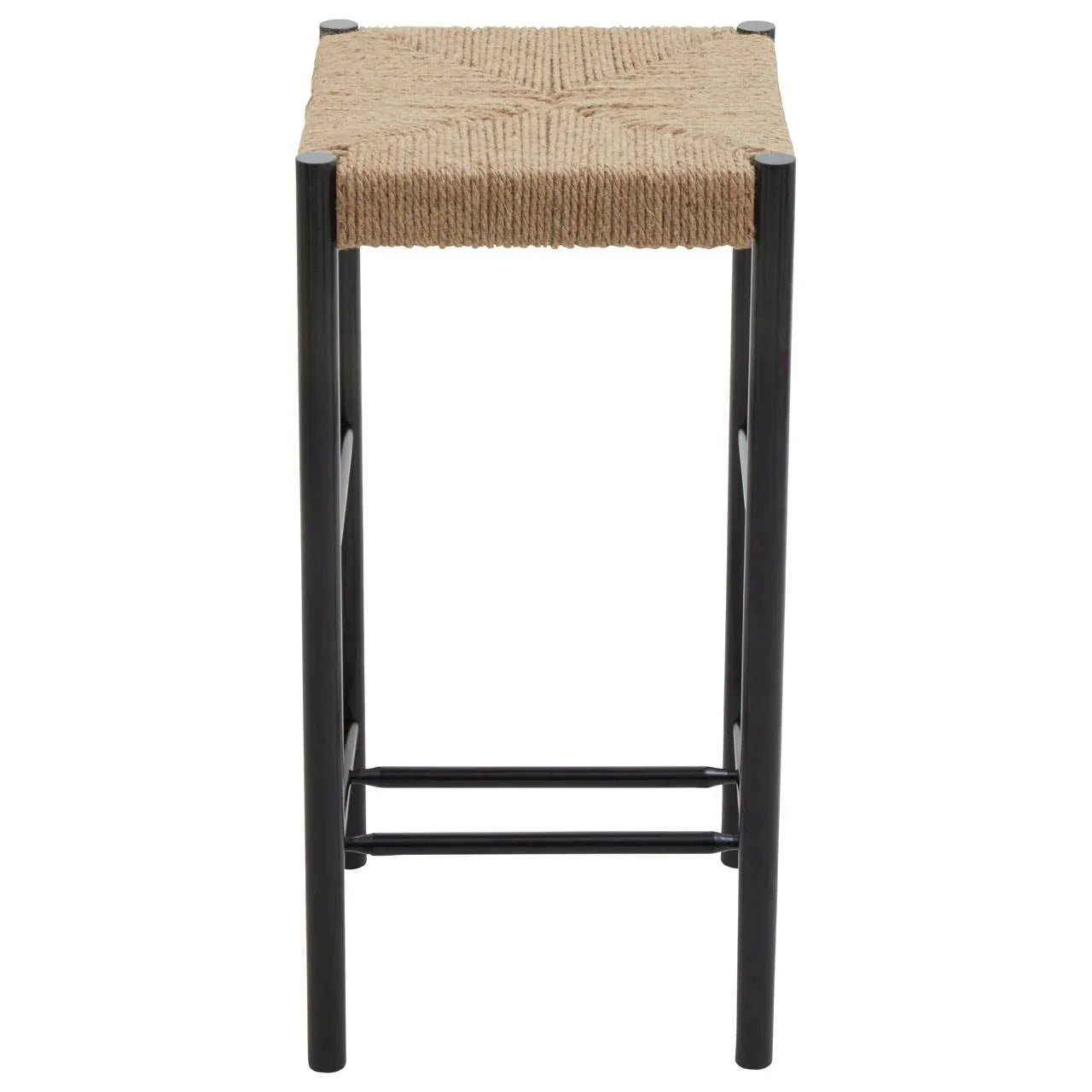 Woven Hemp Bar Stool