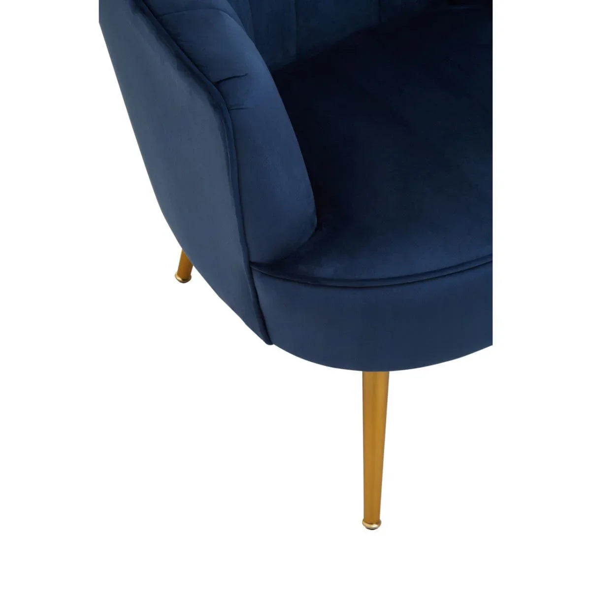 Velvet Midnight Accent Chair