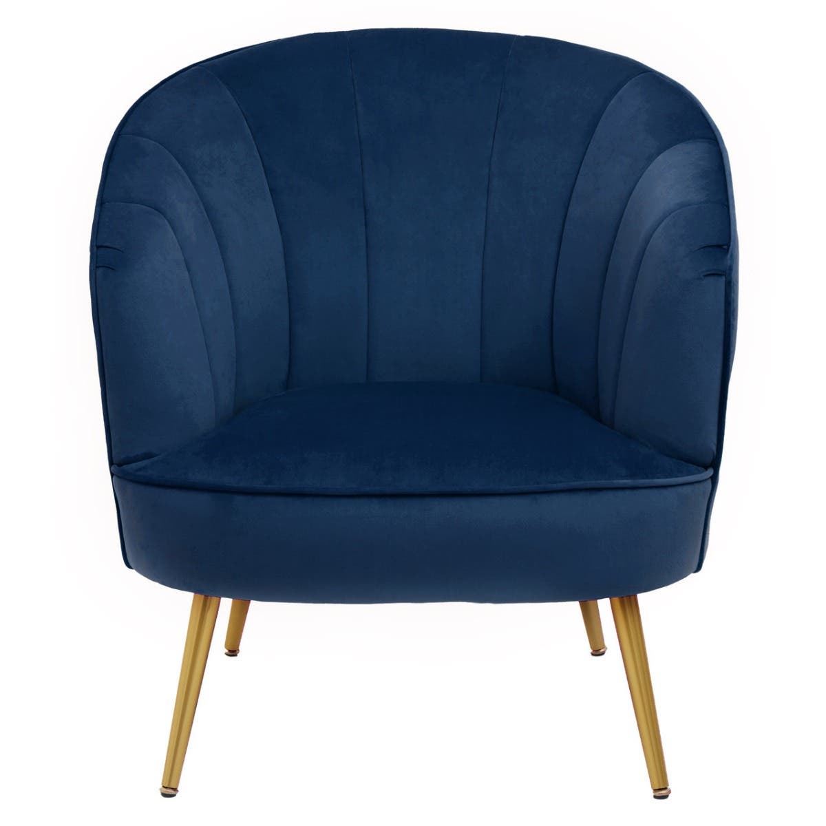 Velvet Midnight Accent Chair