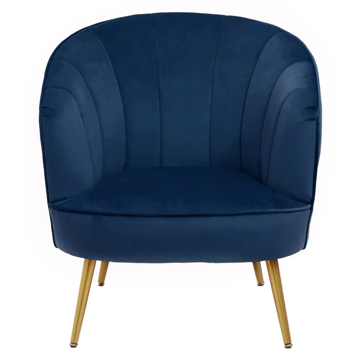 Velvet Midnight Accent Chair