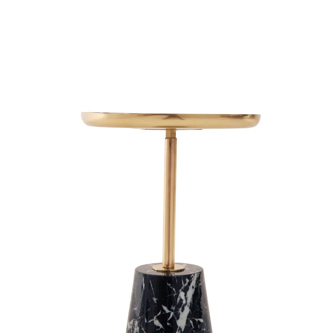 Golden Marble Side Table