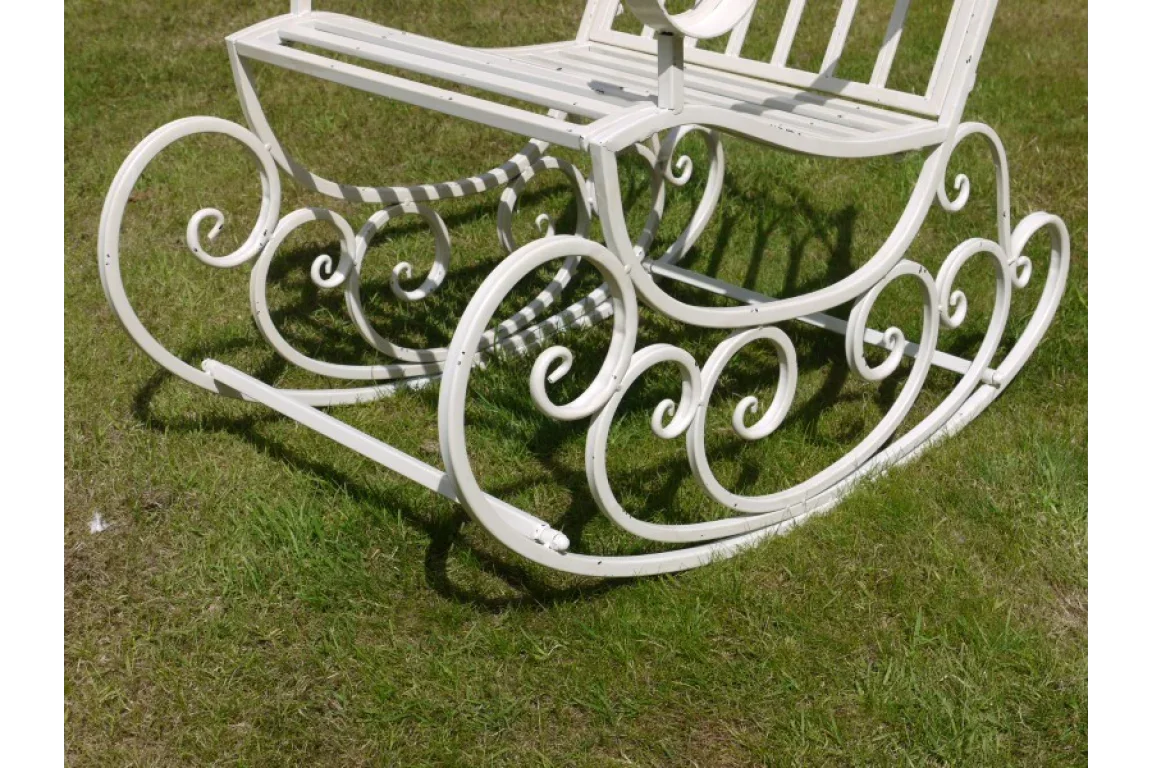 Antique Cream Rocking Chair - 2440