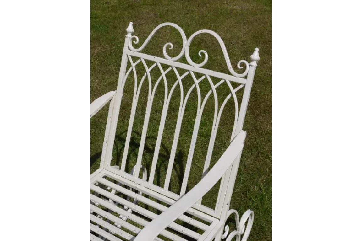 Antique Cream Rocking Chair - 2440