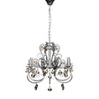 Luxe Crystal Chrome Chandelier