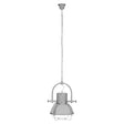 Gleaming Chrome Industrial Pendant Light