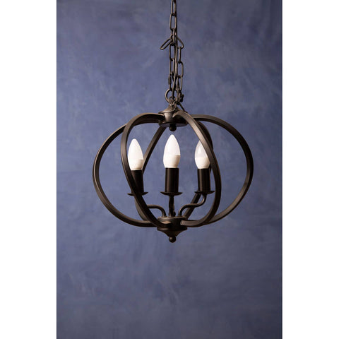 Sleek Iron Pendant Light