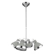 Sleek Chrome Pendant Light