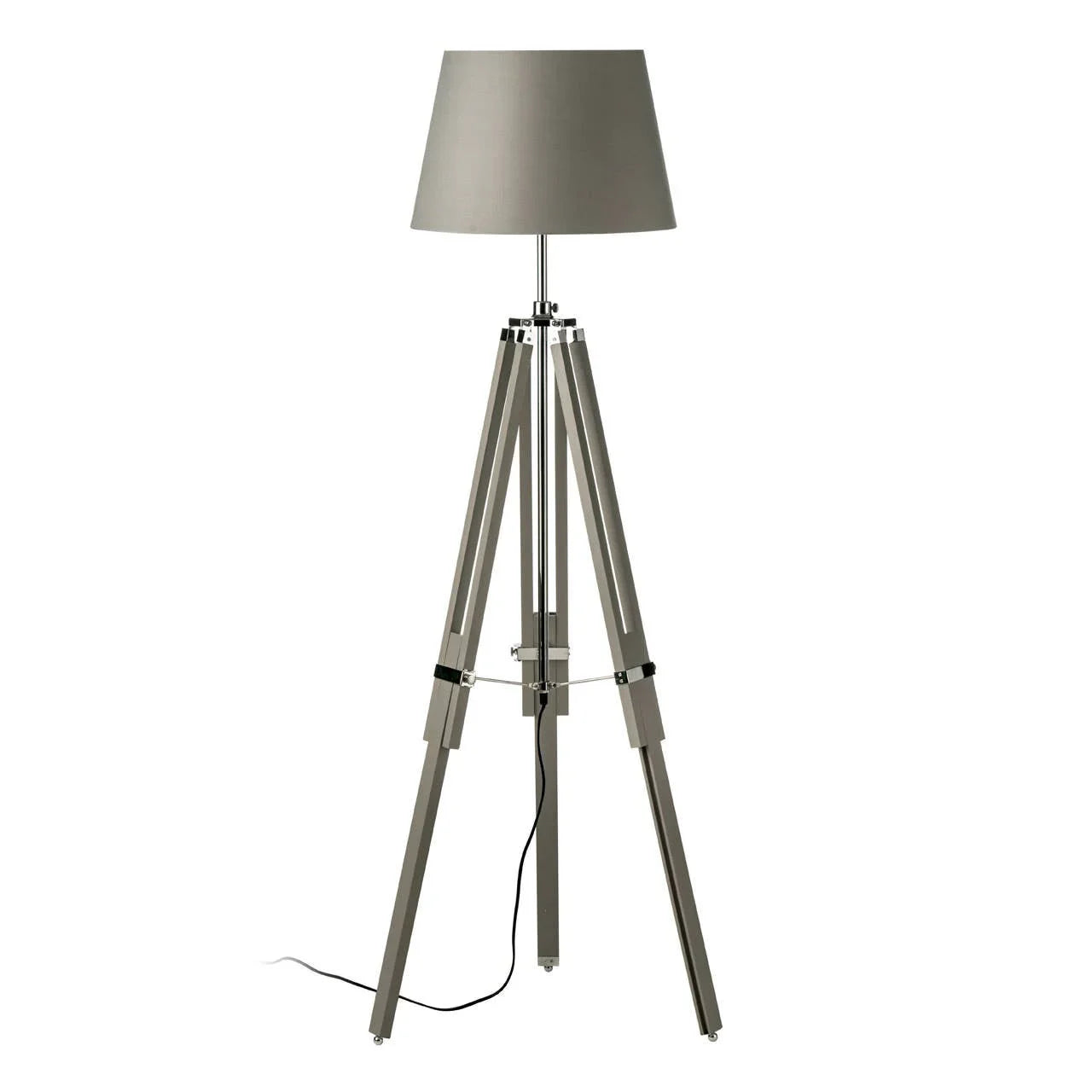 Chrome Adjustable Floor Lamp