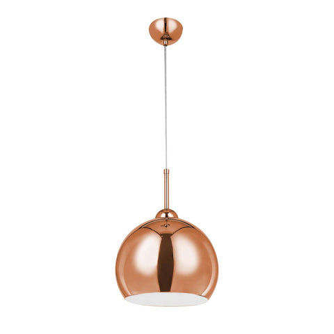 Copper Ball Pendant Light