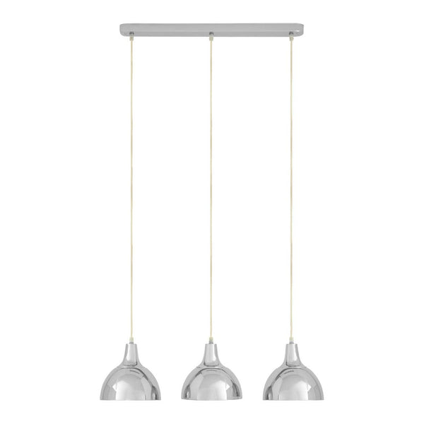 Sleek Chrome Pendant Light