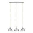 Sleek Chrome Pendant Light