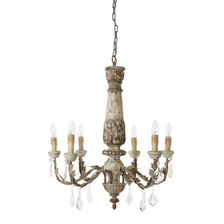 Rustic Rococo Chandelier