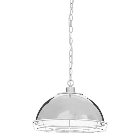Reflective Chrome Pendant Light