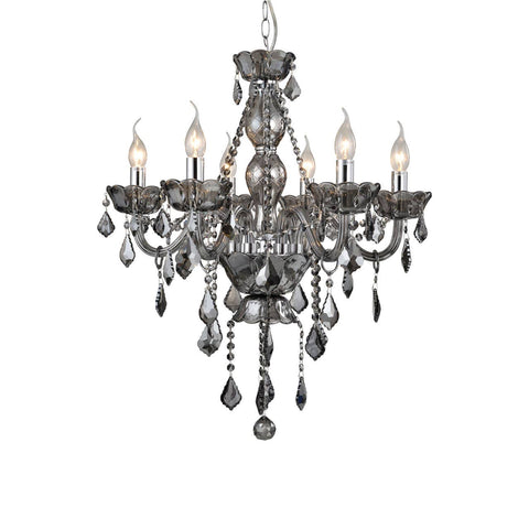Luxe Crystal Chrome Chandelier