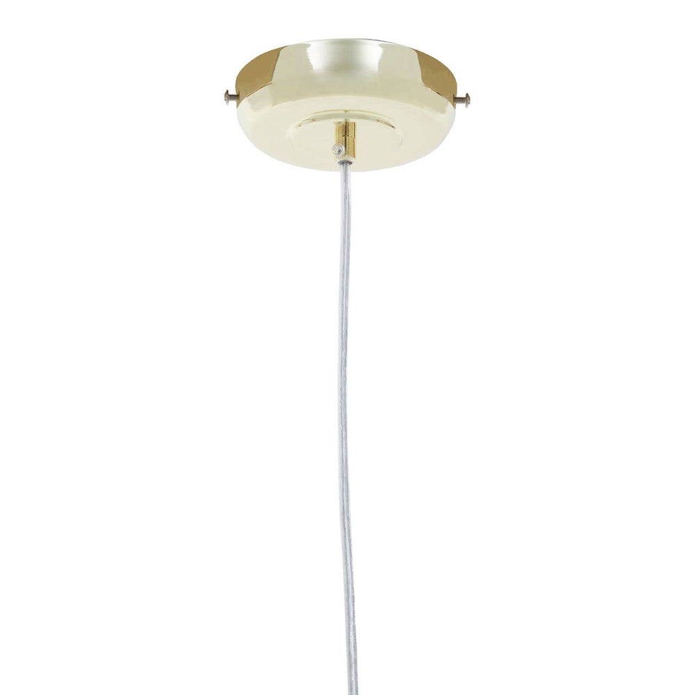 Golden Tubular Pendant Light