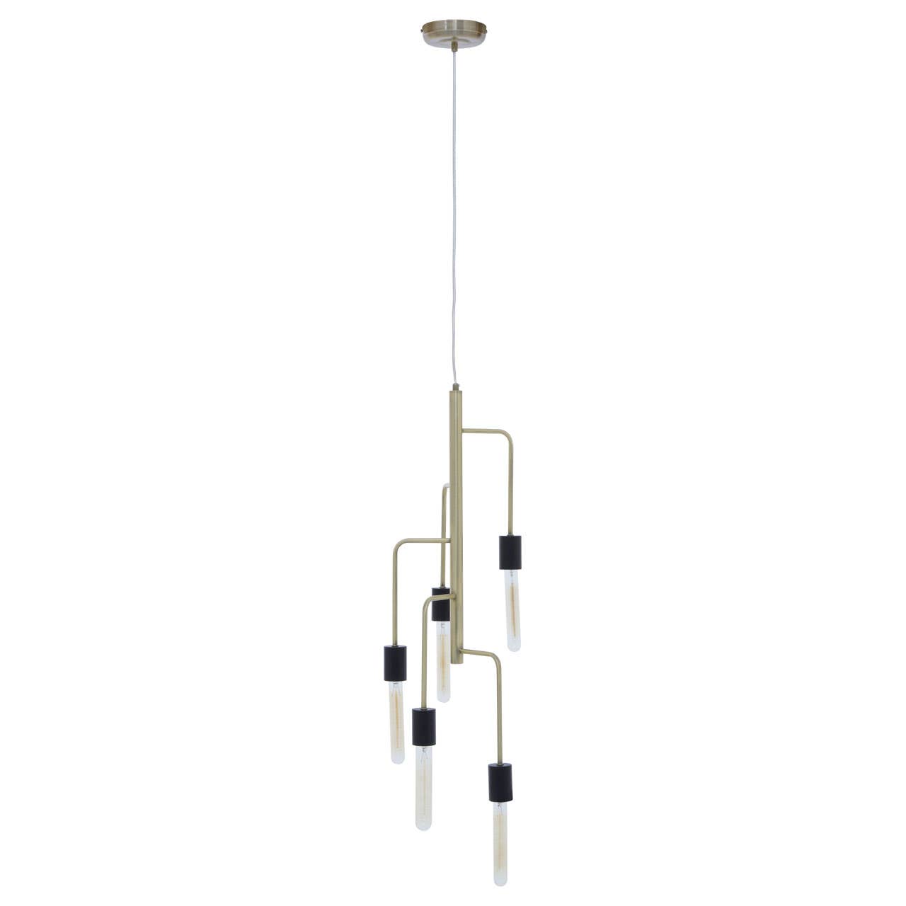 Luxe Brass Pendant Light