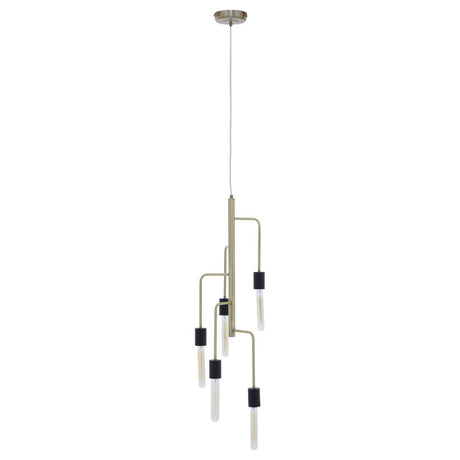 Luxe Brass Pendant Light