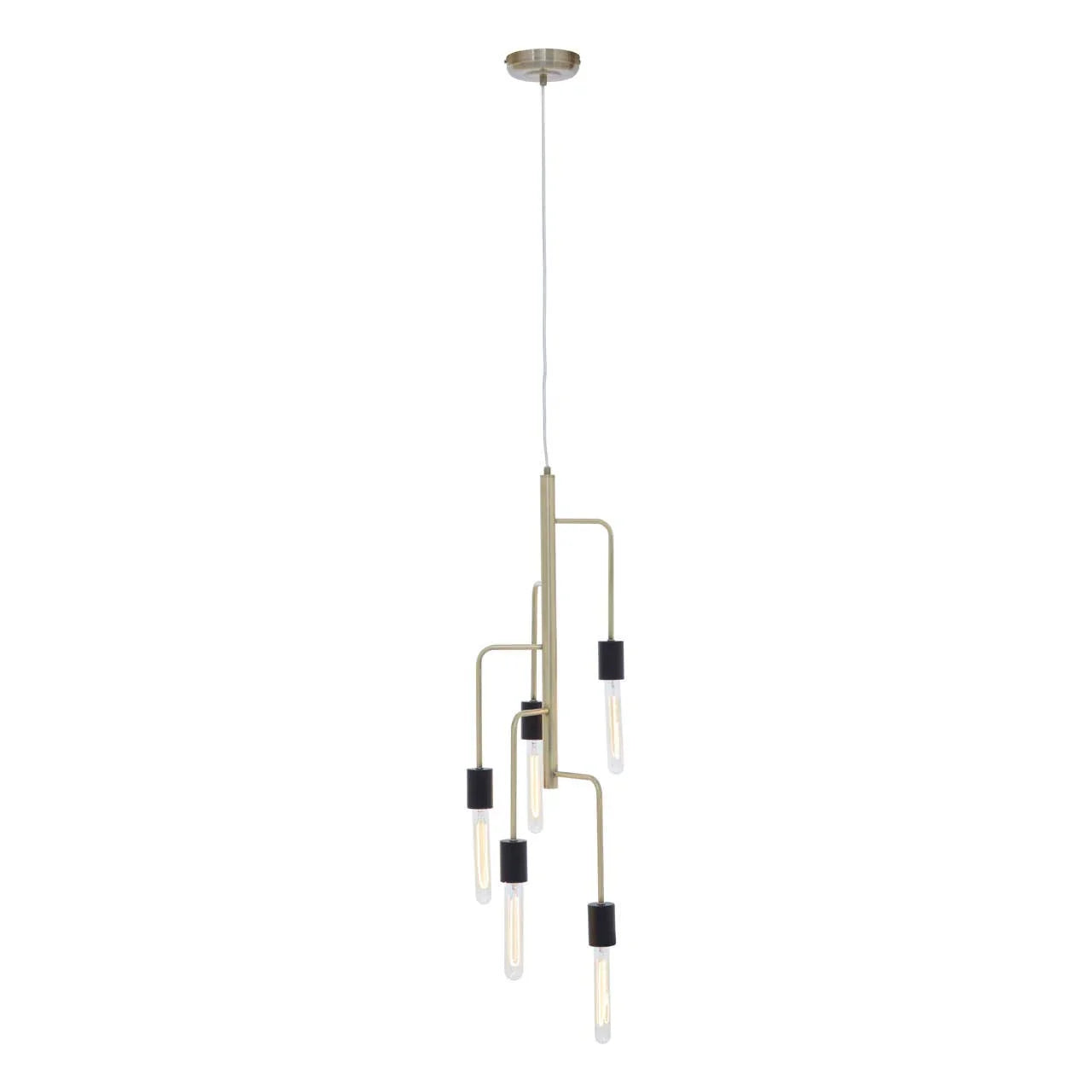 Luxe Brass Pendant Light