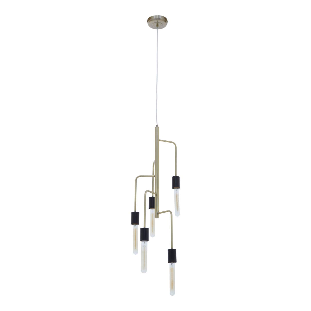 Luxe Brass Pendant Light