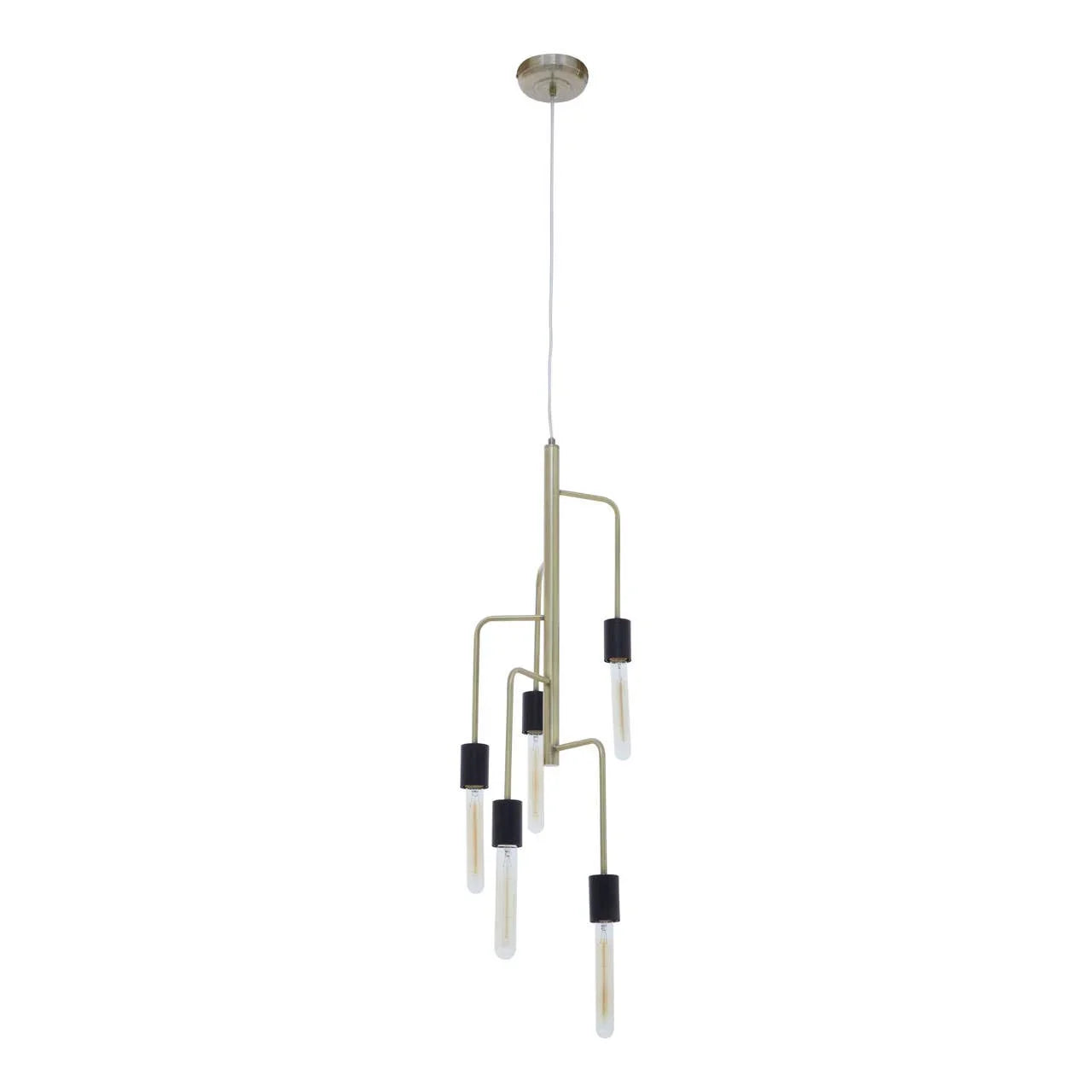 Luxe Brass Pendant Light