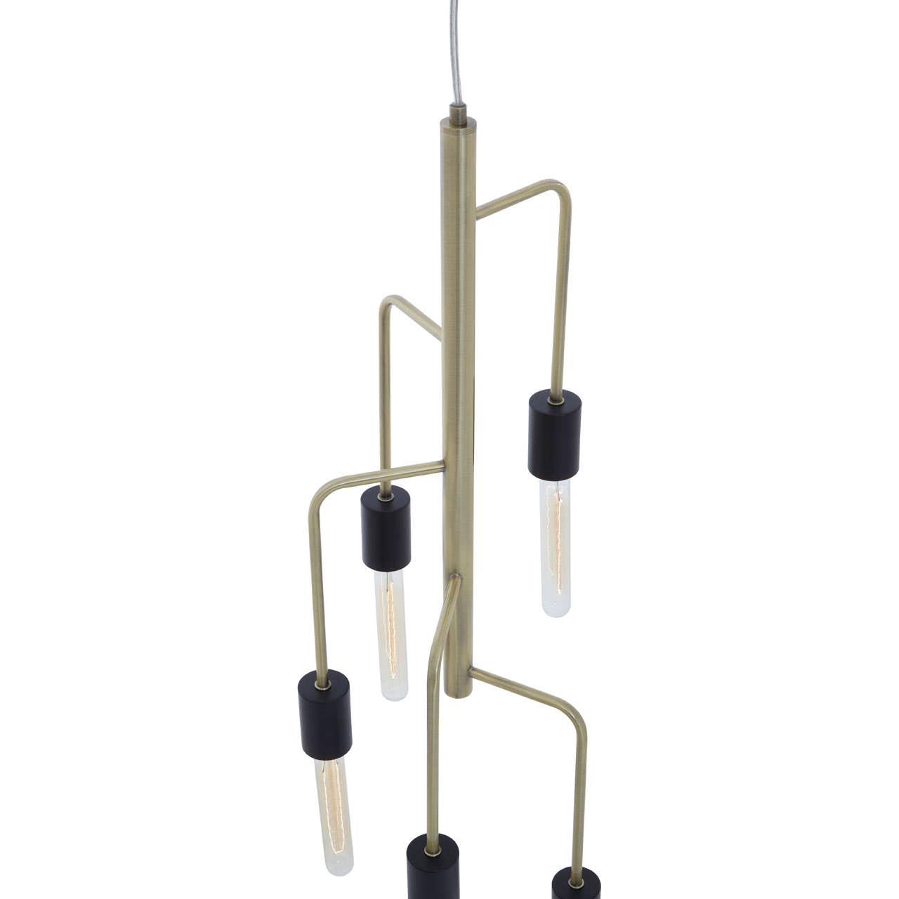 Luxe Brass Pendant Light