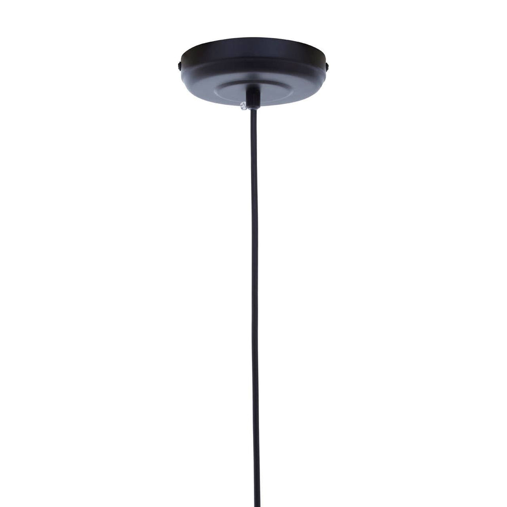 Modern Black Rod Pendant Light