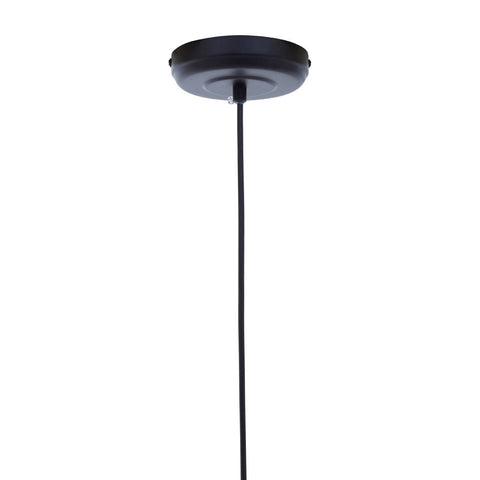 Modern Black Rod Pendant Light