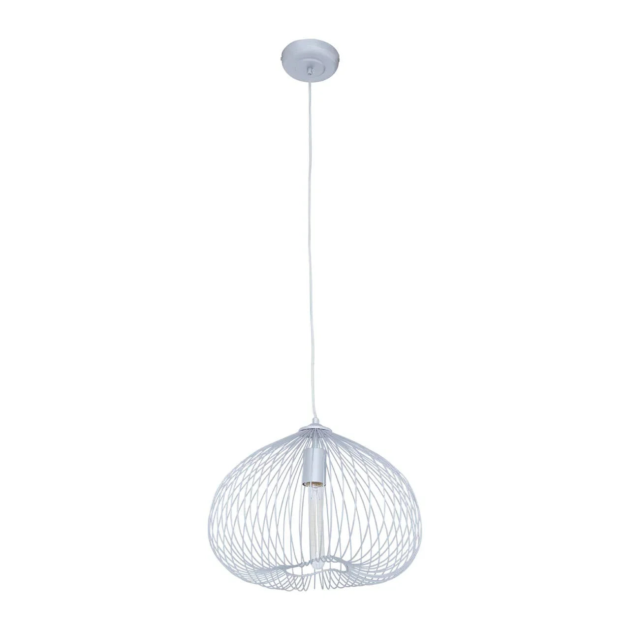 Geometric Wire Pendant Light