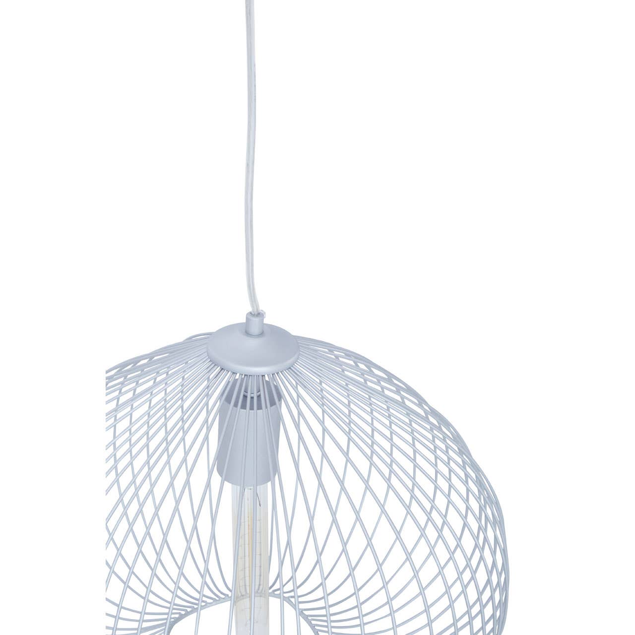 Geometric Wire Pendant Light