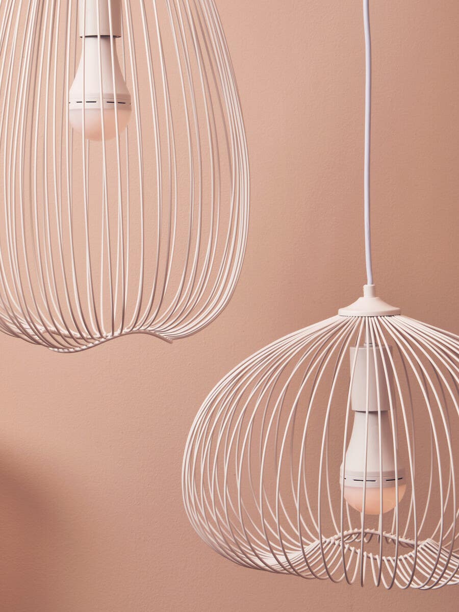 Modern Wire Teardrop Pendant Light
