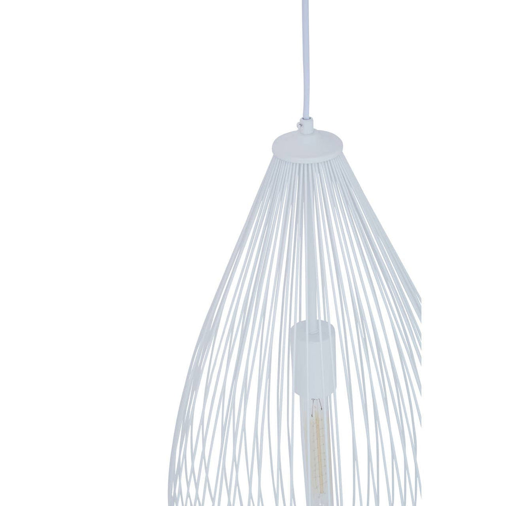 Modern Wire Teardrop Pendant Light