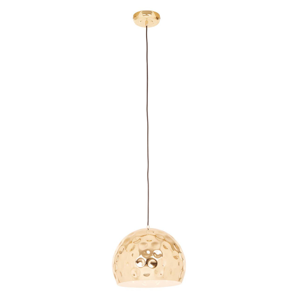Luxe Hammered Dome Pendant Light