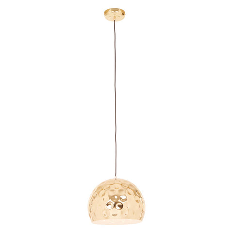 Luxe Hammered Dome Pendant Light