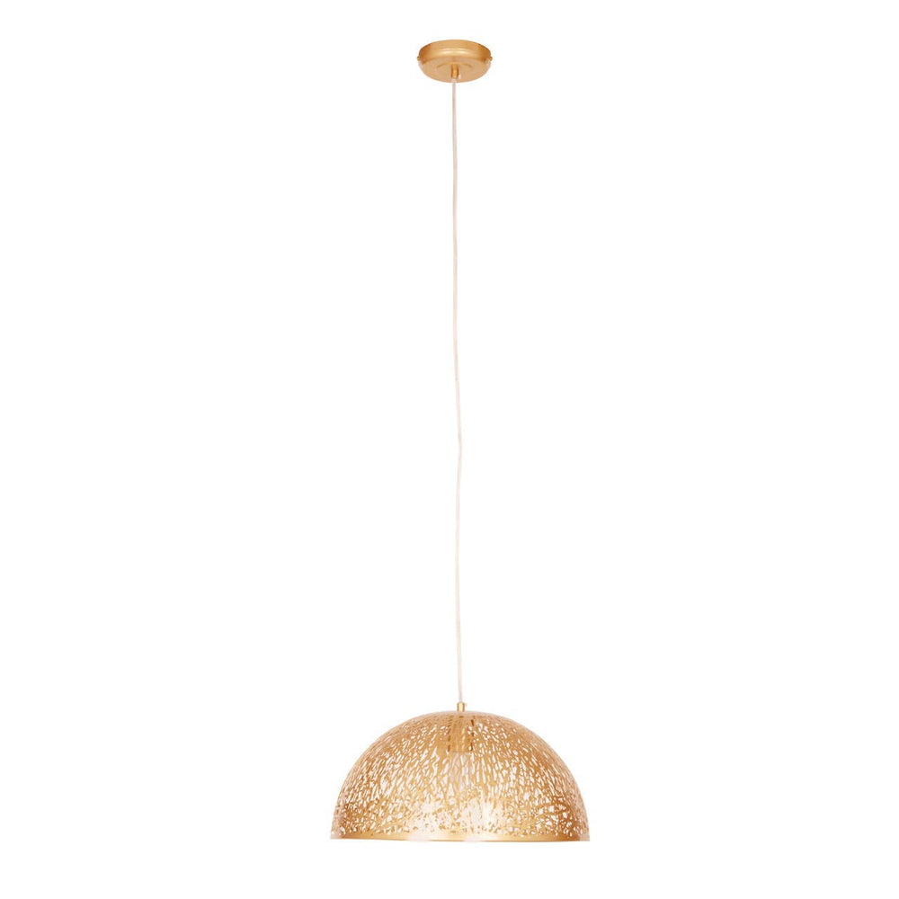 Golden Dome Pendant Light