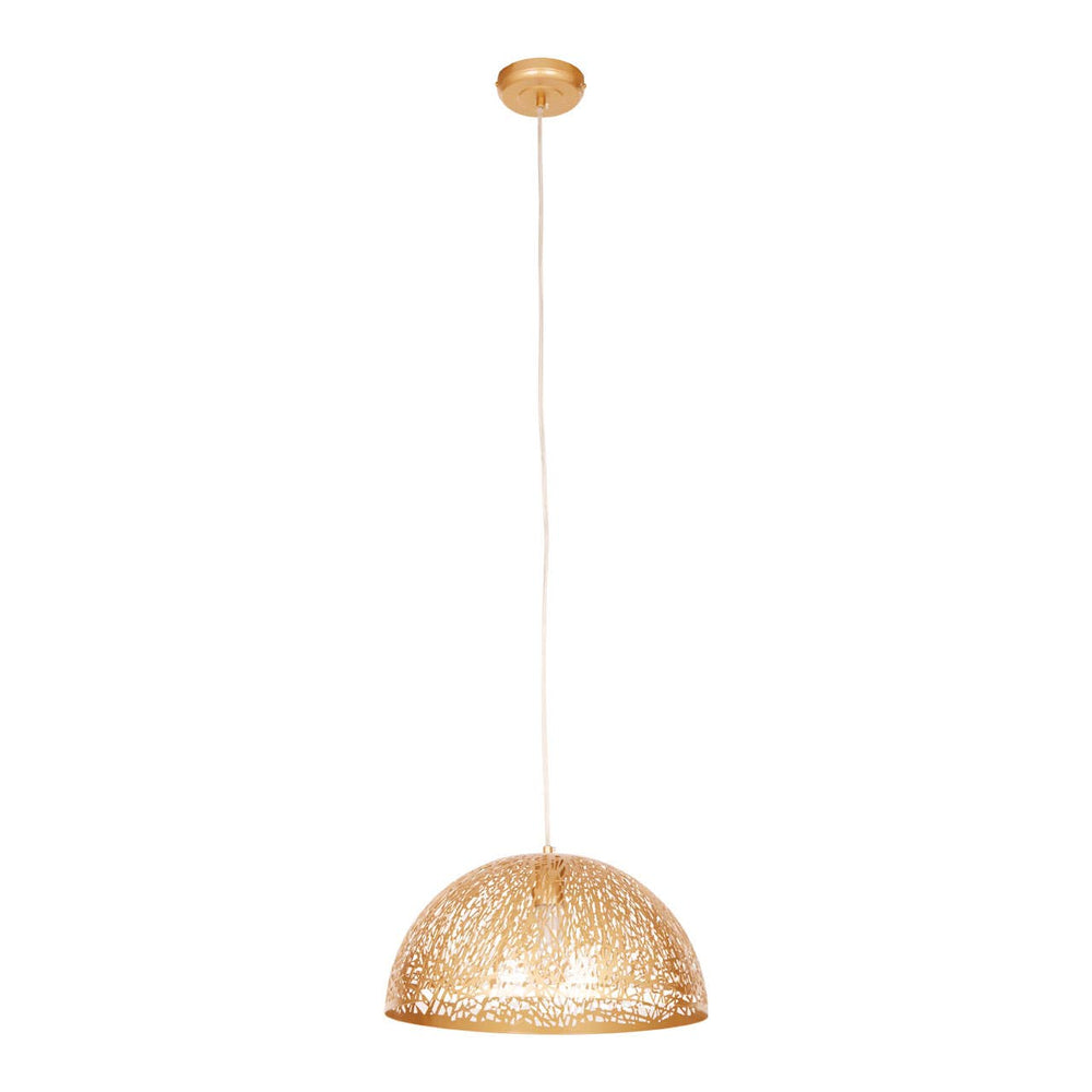 Golden Dome Pendant Light