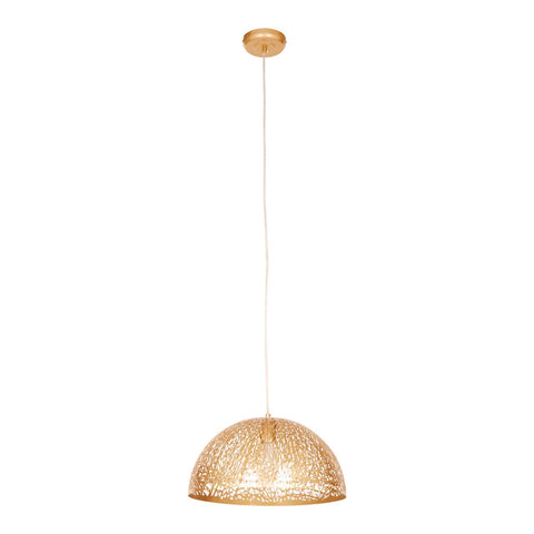 Golden Dome Pendant Light