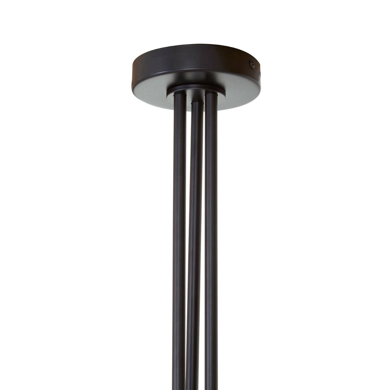 Industrial Black Gold Pendant Light