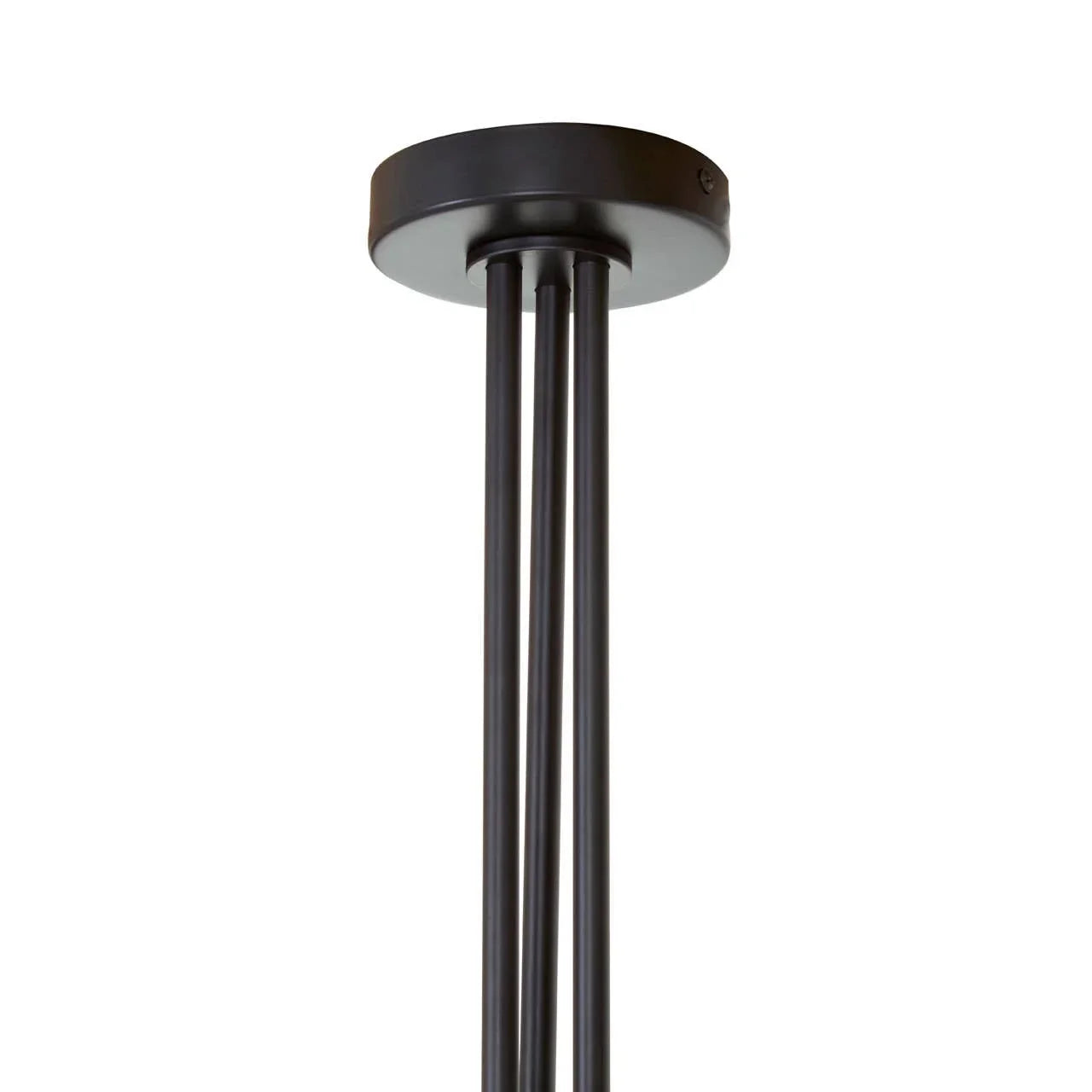 Industrial Black Gold Pendant Light