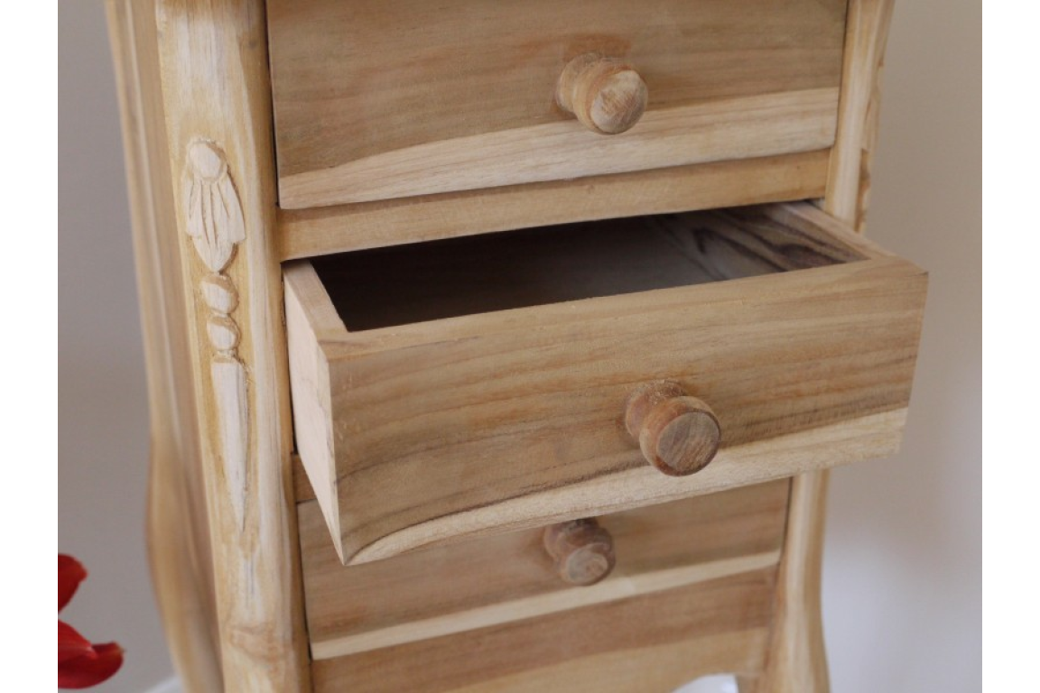 Bedside (Square/Unfinished) - 3143