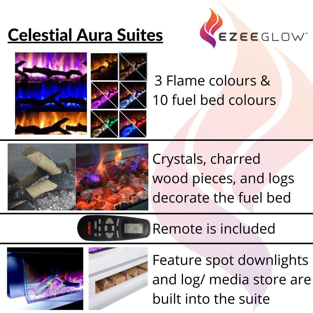 Ezee Glow 36" Celestial Aura Electric Suite Kit