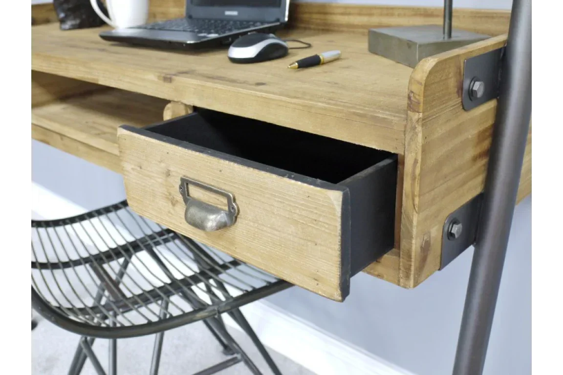 Desk With Shelves - 4330