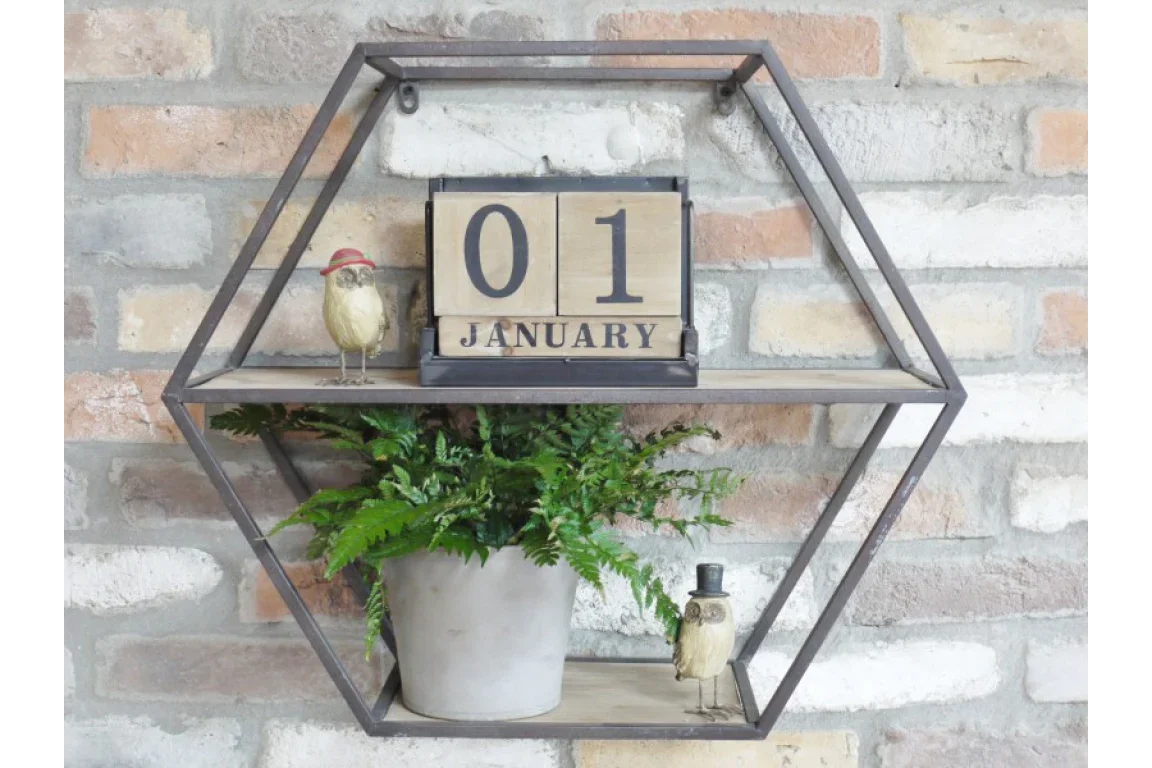 Hexagonal Shelves - 4462