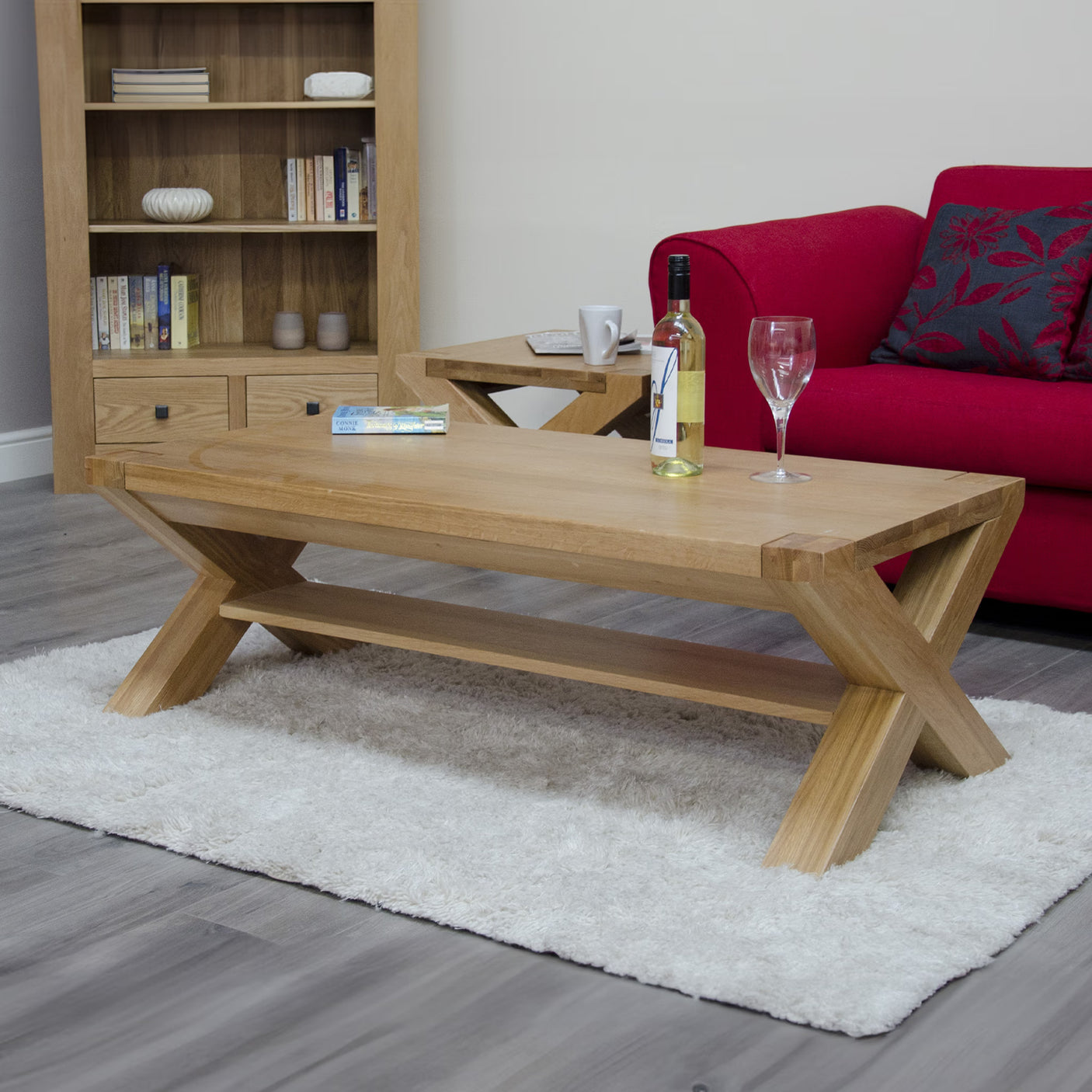 Trend X-Leg 4 x 2 Coffee Table