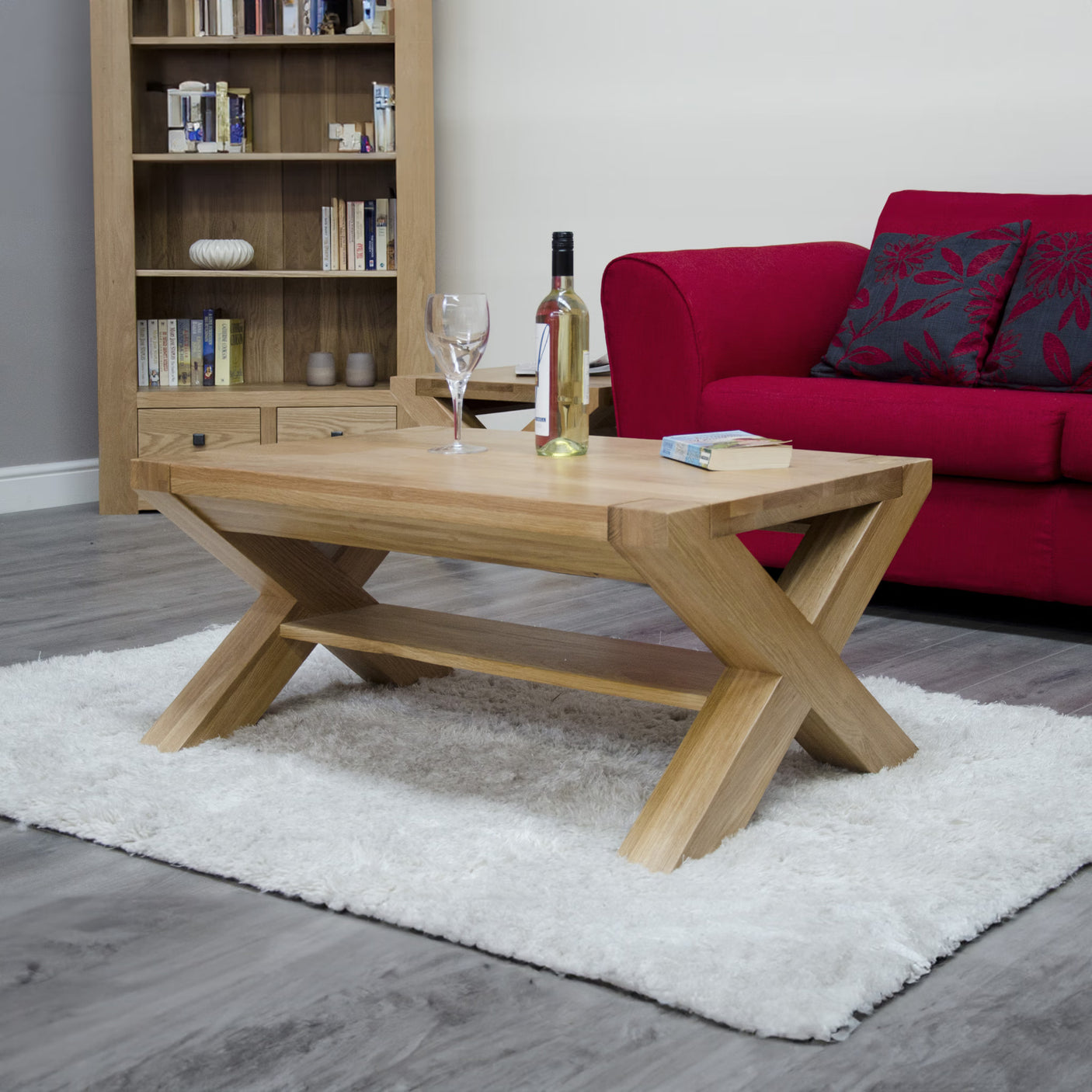 Trend X-Leg 3 x 2 Coffee Table