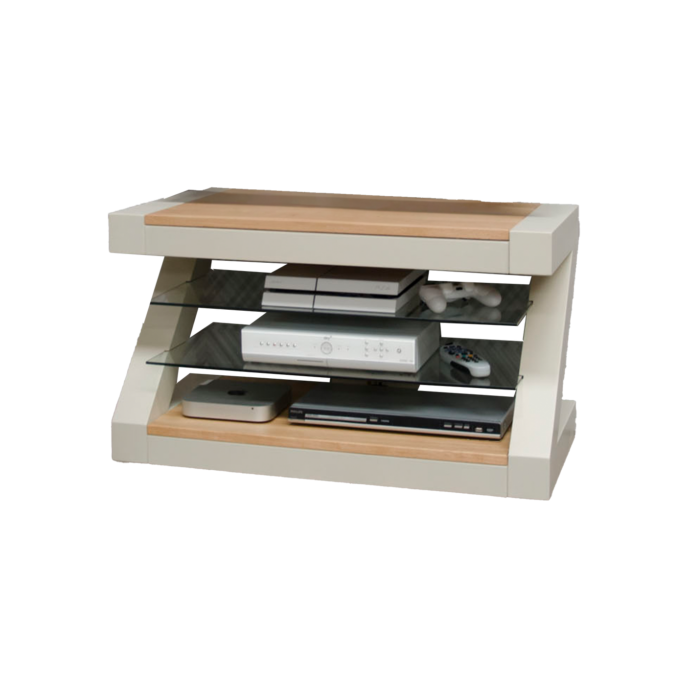 Painted Z TV Cabinet