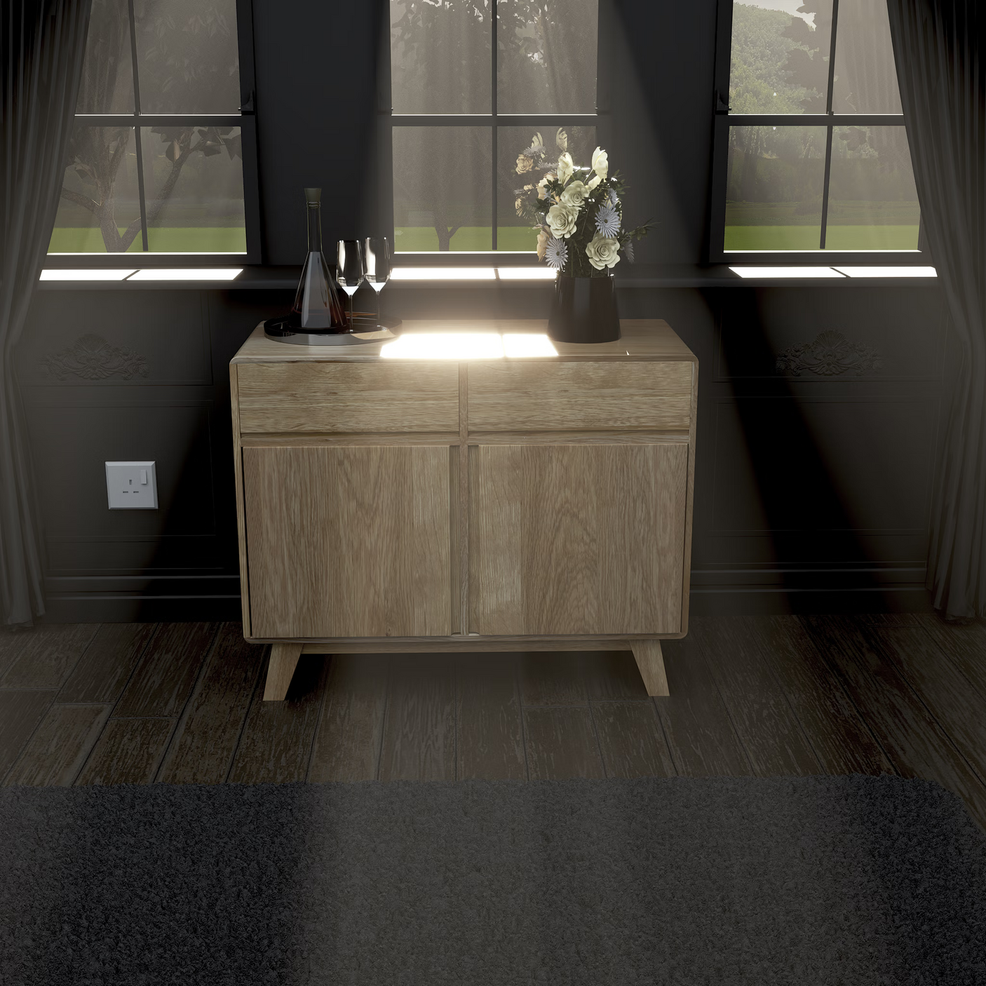 Nordic Small Sideboard